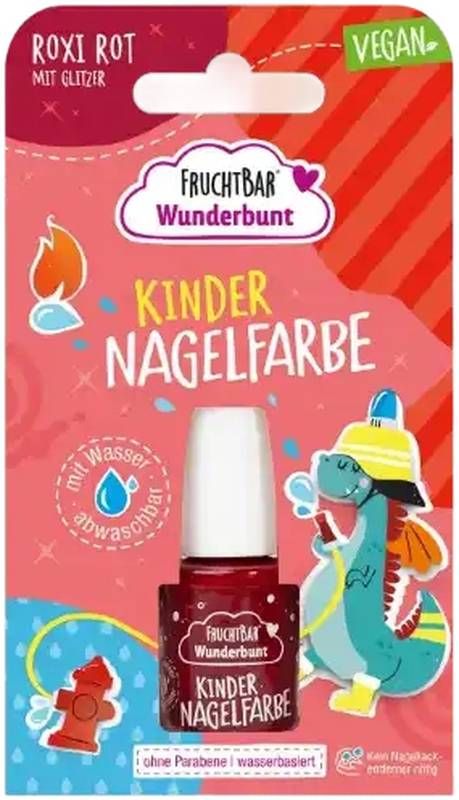 FRUCHTBAR Wunderbunt Kind Nagelfa roxi rot 5ml