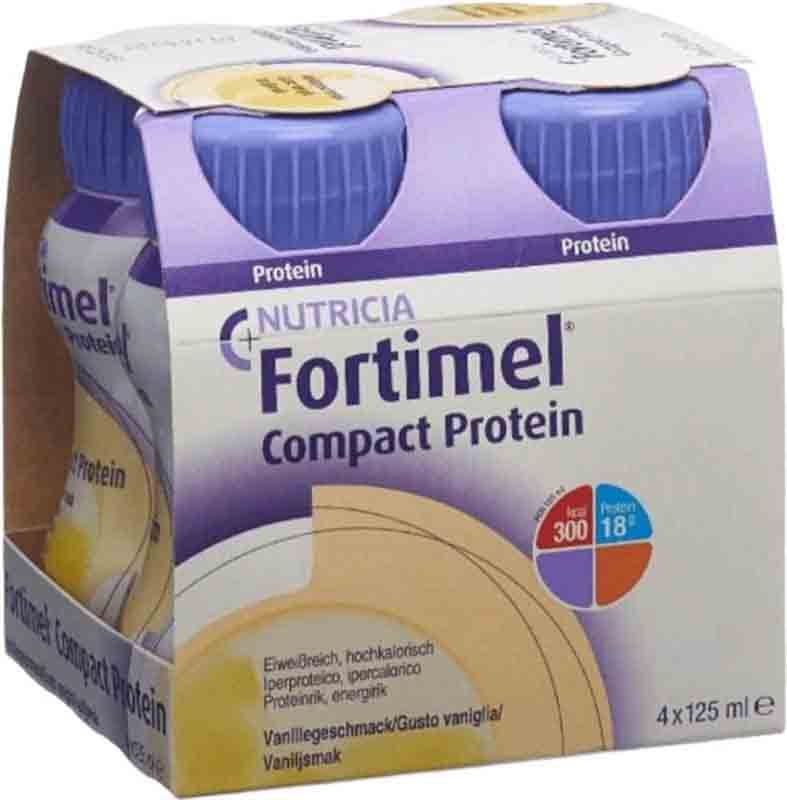 Fortimel Compact Protein Vanille 4 x 125ml Fortimel Compact Protein Vanille 4 x 125ml