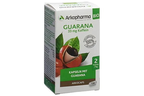 ARKOCAPS Guarana Kapseln Bio Ds 130 Stuck ARKOCAPS Guarana Kapseln Bio Ds 130 Stuck