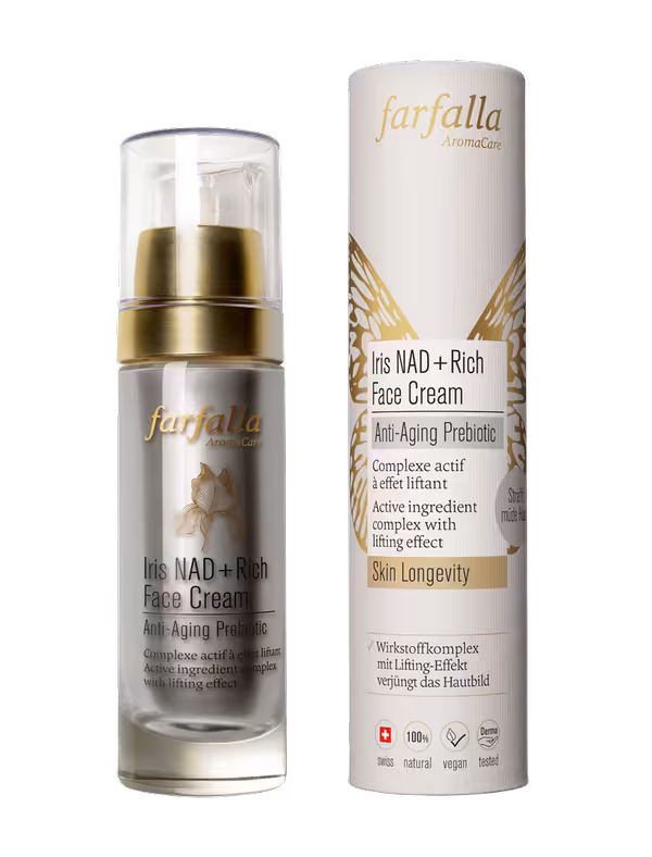 farfalla NAD+ Rich Face Cream Iris Flasche 30ml
