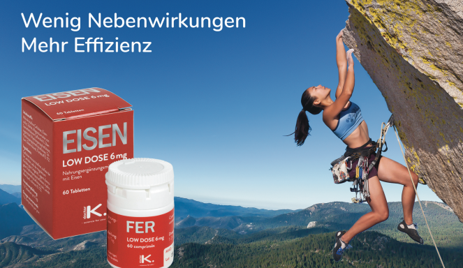 Orale Eisentherapie der Zukunft: «low dose» Eisentherapie Orale Eisentherapie der Zukunft: «low dose» Eisentherapie