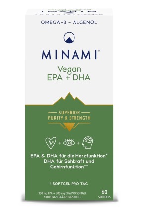 Minami Vegan EPA+DHA Softgels Ds 60 Stück Minami Vegan EPA+DHA Softgels Ds 60 Stück