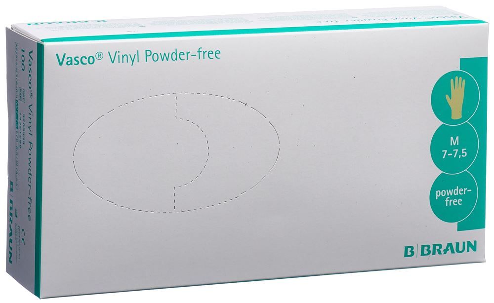 Vasco Handschuhe M Vinyl 100 Stück