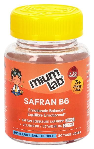 MiumLab Kids Gummies Safran B6 30 Stück