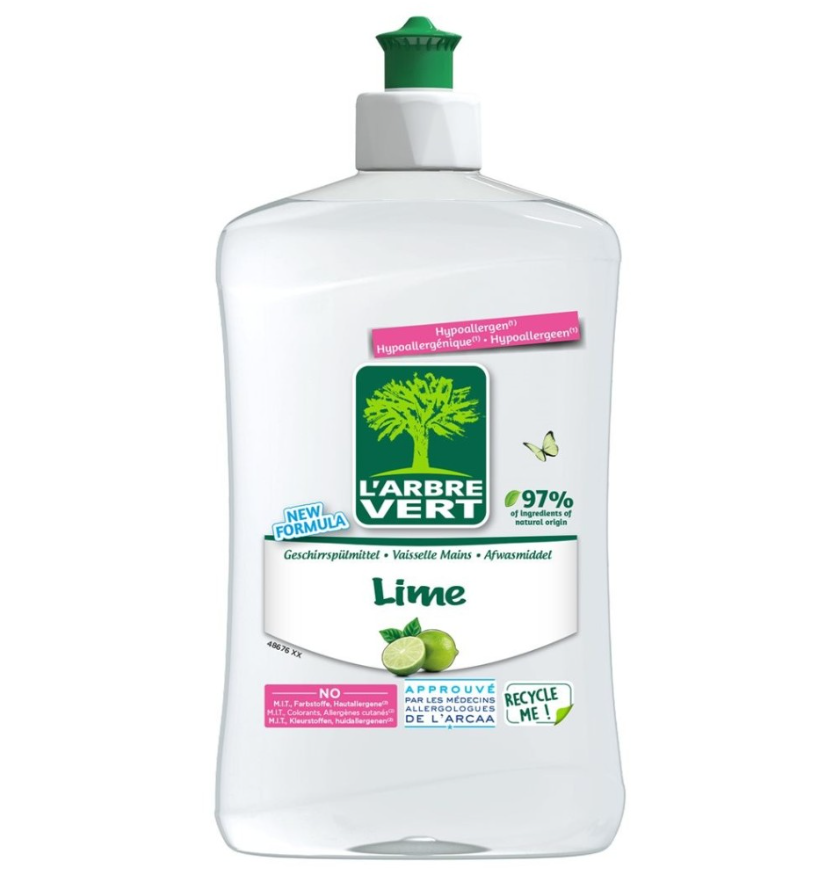 L'ARBRE VERT Geschirrspülmittel Limette Fl 500ml