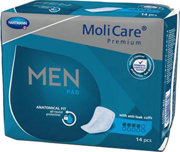 MoliCare Men Pad 4 Tropfen 14 Stück