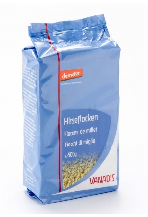 Vanadis Hirseflocken Demeter 500g Vanadis Hirseflocken Demeter 500g