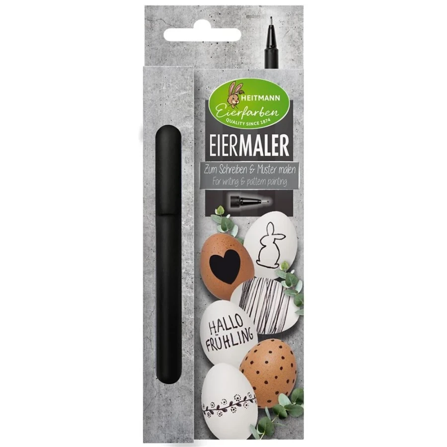 HEITMANN Eiermaler schwarz