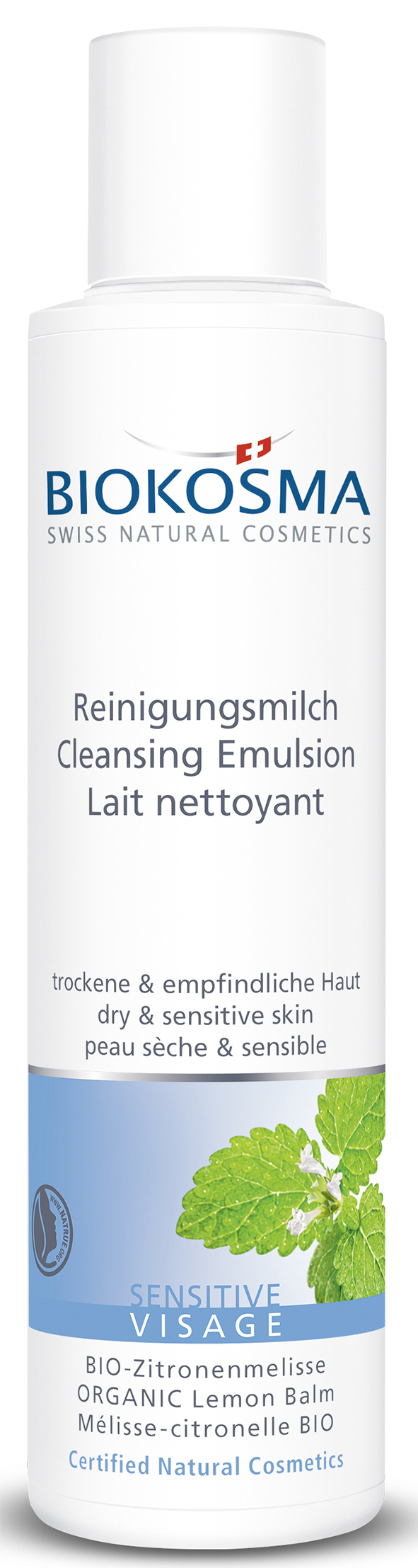 BIOKOSMA Sensitive Reinigungsmilch 150 ml