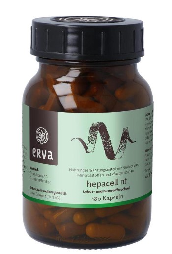 ERVA Hepacell NT Nukleotide Kapseln 180 Stück