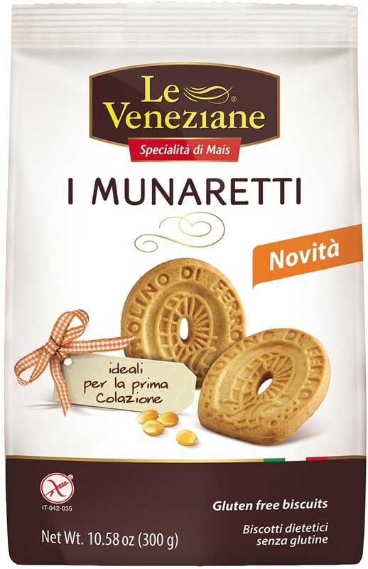 LE VENEZIANE Biscuits Munaretti glutenfrei 300g