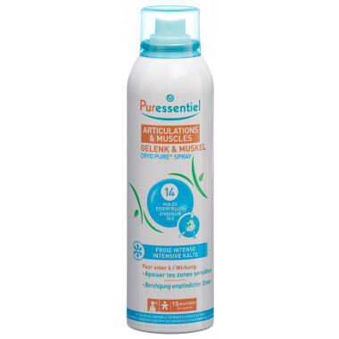 Puressentiel Spray Cryo Pure Gelenke & Muskel 150ml Puressentiel Spray Cryo Pure Gelenke & Muskel 150ml