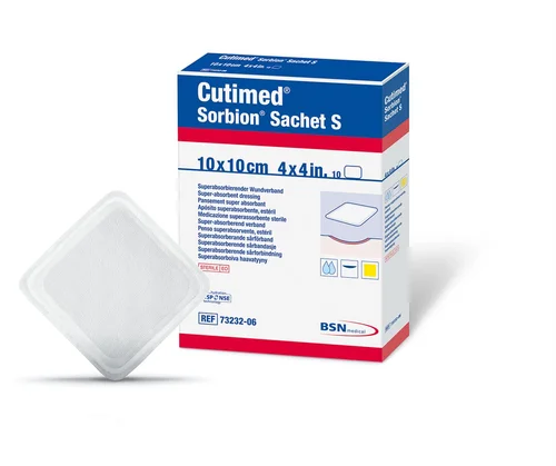 Cutimed Sorbion Sachet S 10 x 10 cm 50 Stück
