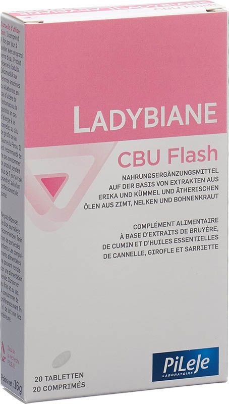 LADYBIANE CBU Flash Tabletten 20 Stück LADYBIANE CBU Flash Tabletten 20 Stück