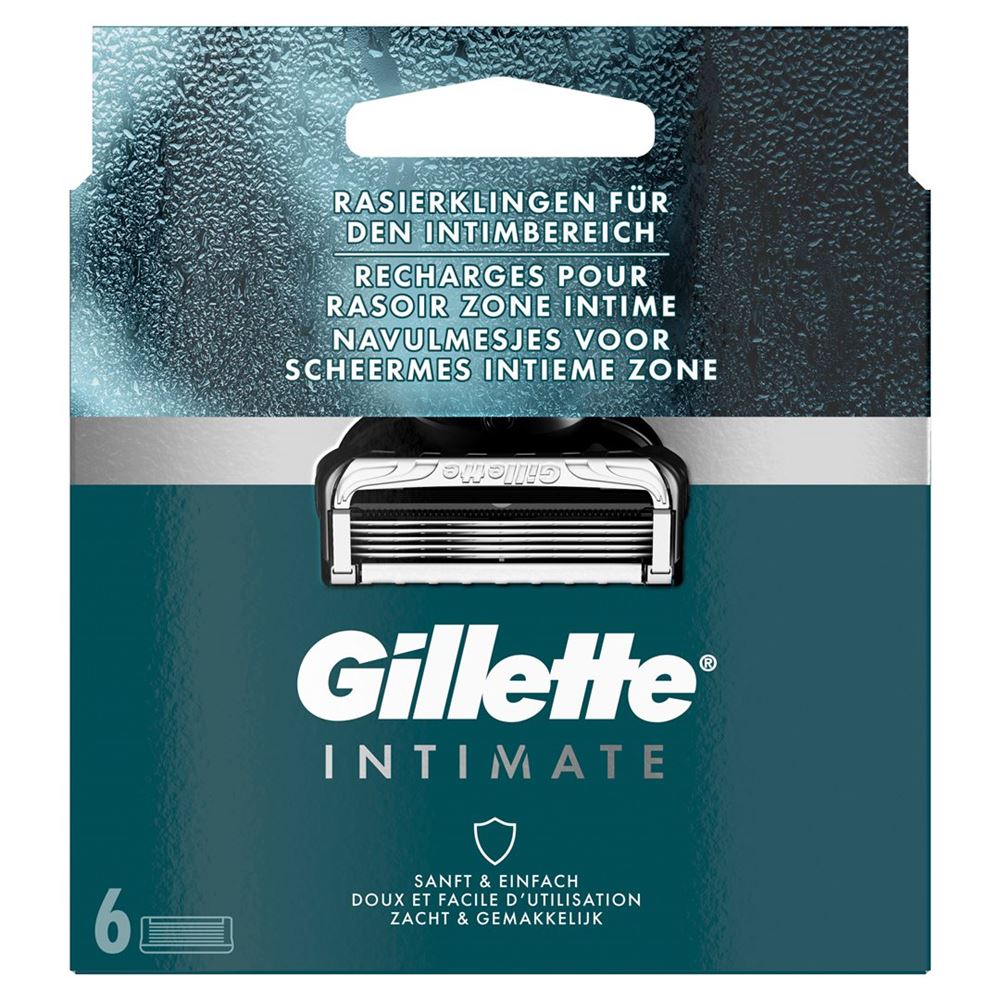 GILLETTE Intimate Systemklingen 6 Stück