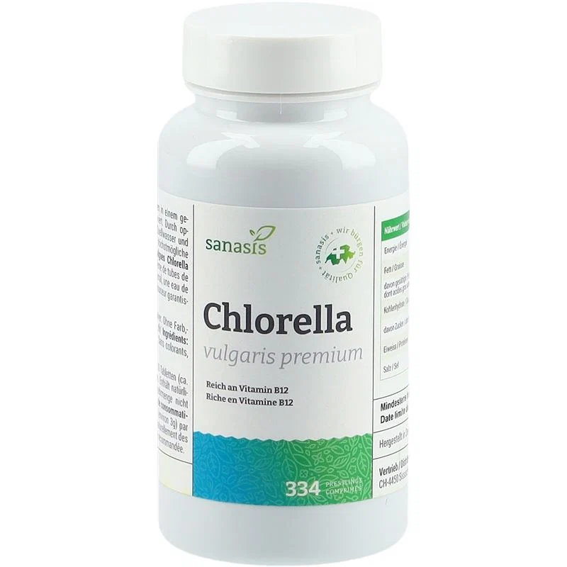sanasis Chlorella Vulgaris Tabletten vegan Dose 100g