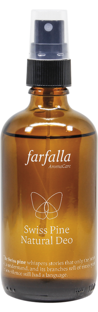 FARFALLA Swiss Pine Natural Deo 100ml FARFALLA Swiss Pine Natural Deo 100ml