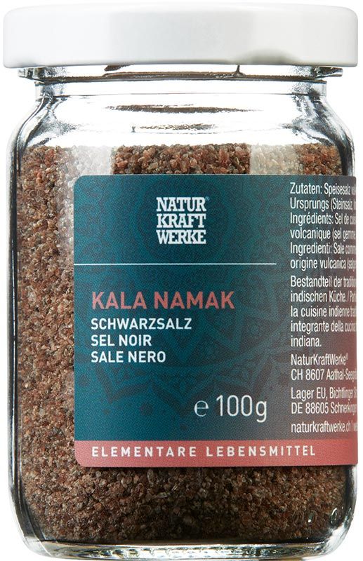 NATURKRAFTWERKE Kala Namak Schwarzsalz 100g NATURKRAFTWERKE Kala Namak Schwarzsalz 100g