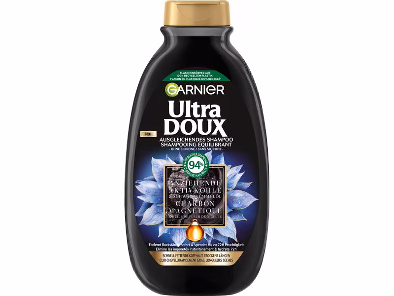 ULTRA DOUX Shampoo Charcoal Fl 300ml