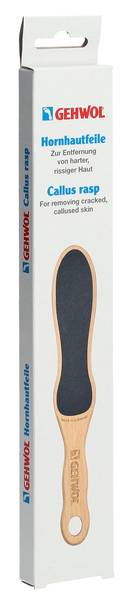 Gehwol Hornhautfeile 27 cm Holz