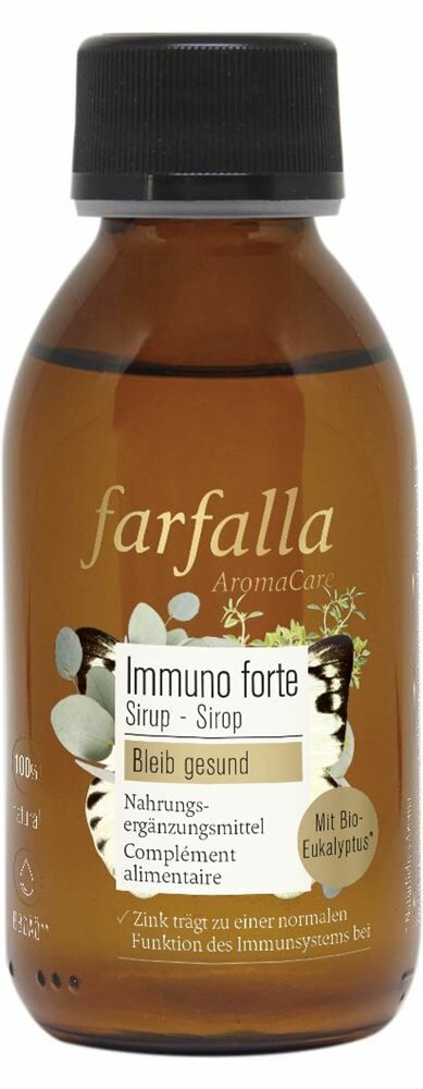 FARFALLA Immuno Forte Sirup bleib gesund Fl 125ml FARFALLA Immuno Forte Sirup bleib gesund Fl 125ml