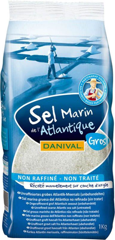 Danival Salz grob aus dem Atlantik 1 kg