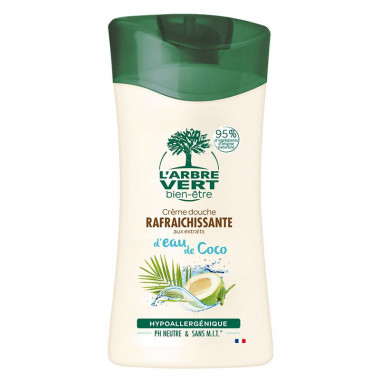L'ARBRE VERT Duschcreme Kokosnuss Fl 250ml