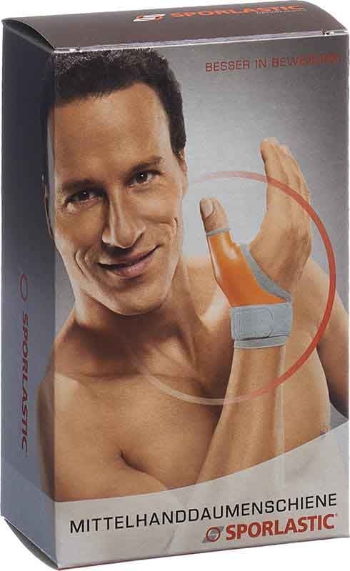 SPORLASTIC Mittelhand Daumenschiene S rechts hautf