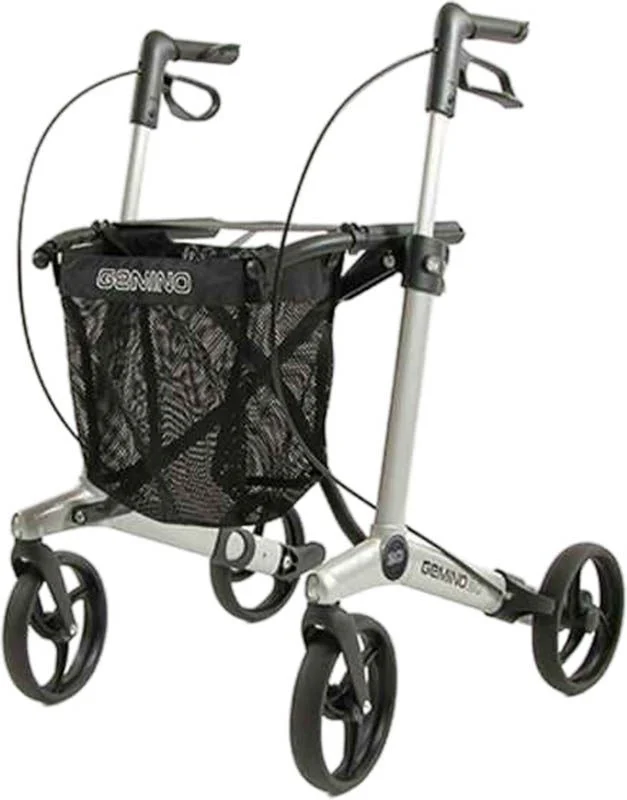 SUNRISE Leichtgewicht Rollator Gemino silber 30