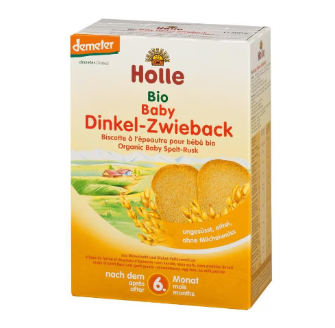 Holle Baby Zwieback Dinkel Bio 200g Holle Baby Zwieback Dinkel Bio 200g