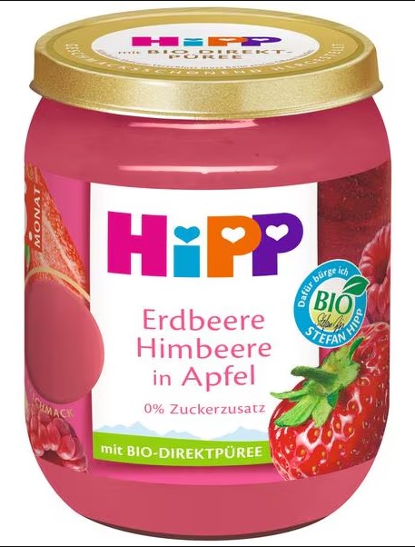 HIPP Bio Frucht&Joghurt Erdb Himb Apfel 160g