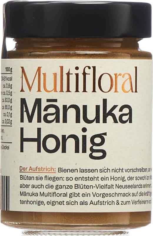 MADHU Manuka Honig MGO30 Multifloral Glas 250g