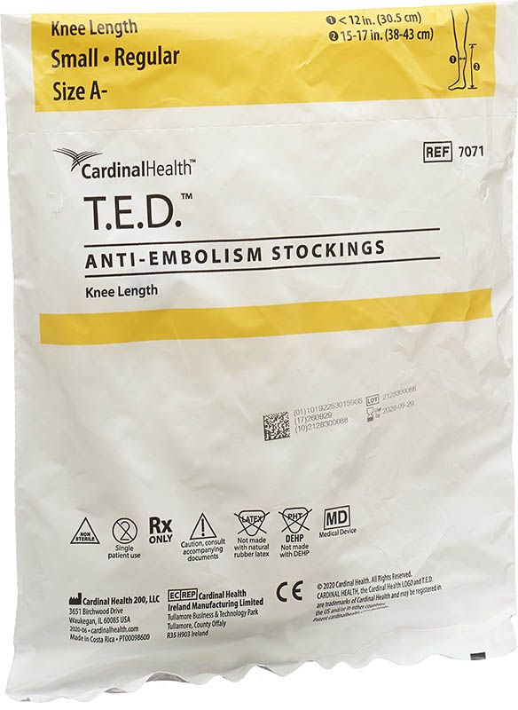 Ted Strümpfe knielang klein normal 1 Paar