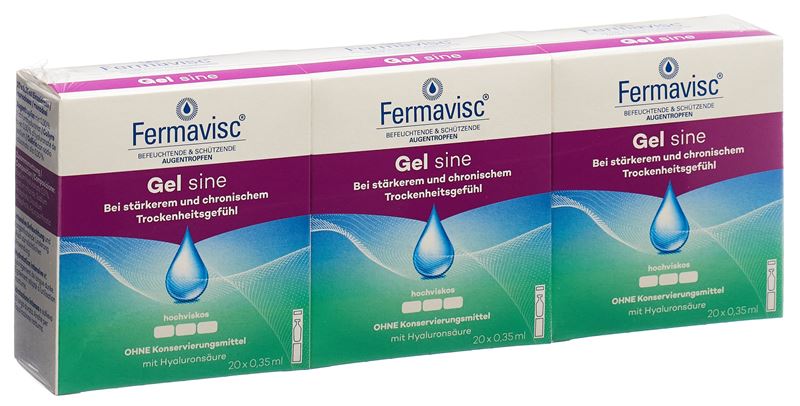 Fermavisc Gel sine Gtt Opht 60 Monodos 0.35ml