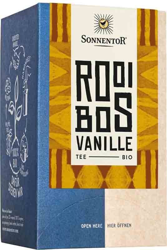 SONNENTOR Rooibos Vanille Tee BIO Btl 18 Stück SONNENTOR Rooibos Vanille Tee BIO Btl 18 Stück