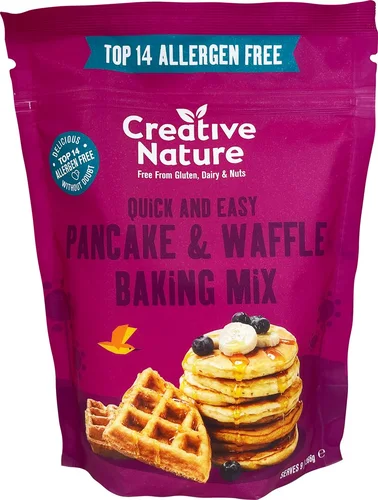 CREATIVE NATURE Pancake und Waffel Mix allergenfrei 266g