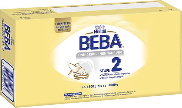 BEBA Frühgeborenennahrung Stu 2 Trinkfe 32 x 90ml BEBA Frühgeborenennahrung Stu 2 Trinkfe 32 x 90ml