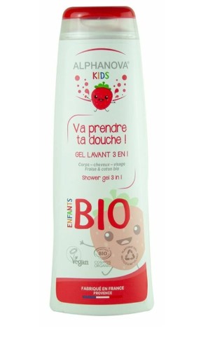ALPHANOVA® kids Va Prendre ta Douche Erdbeer Bio 250 ml ALPHANOVA® kids Va Prendre ta Douche Erdbeer Bio 250 ml