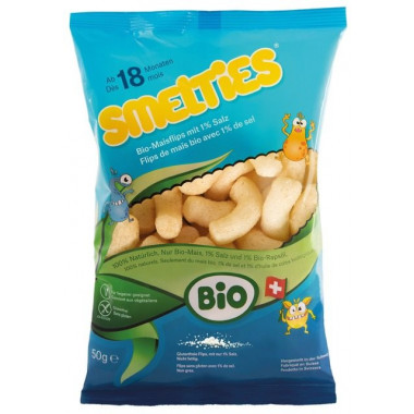 Smelties Bio-Maisflips mit 1% Salz Btl 50g