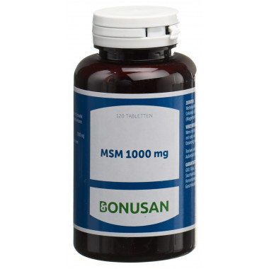 Bonusan MSM Tabletten 1000mg 120 Stück