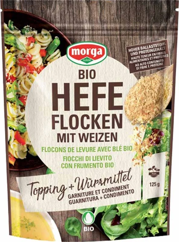 Morga Hefeflocken mit Weizen Bio Knospe 125g