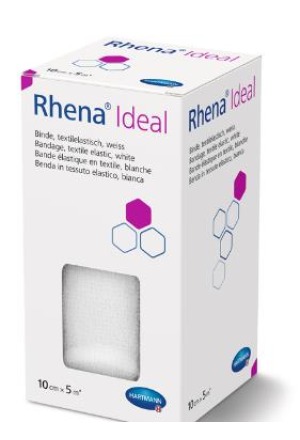 Rhena Ideal Elastische Binde 10cmx5m weiss