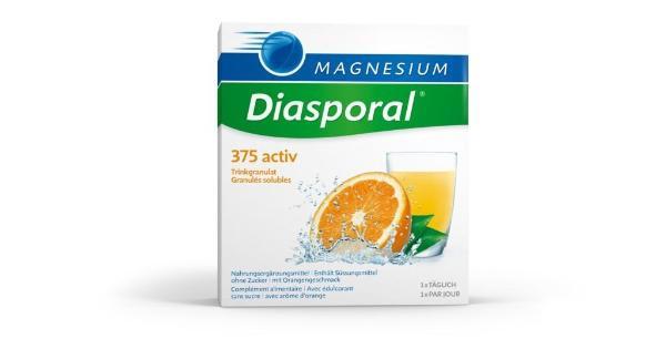 Magnesium Diasporal Activ Trinkgranulat orange 20 Stück