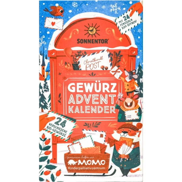 Sonnentor Gewürz Adventkalender Edition 25 BIO 24
