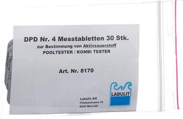 LABULIT Pooltester Ersatztablette DPD Nr4 30 Stück