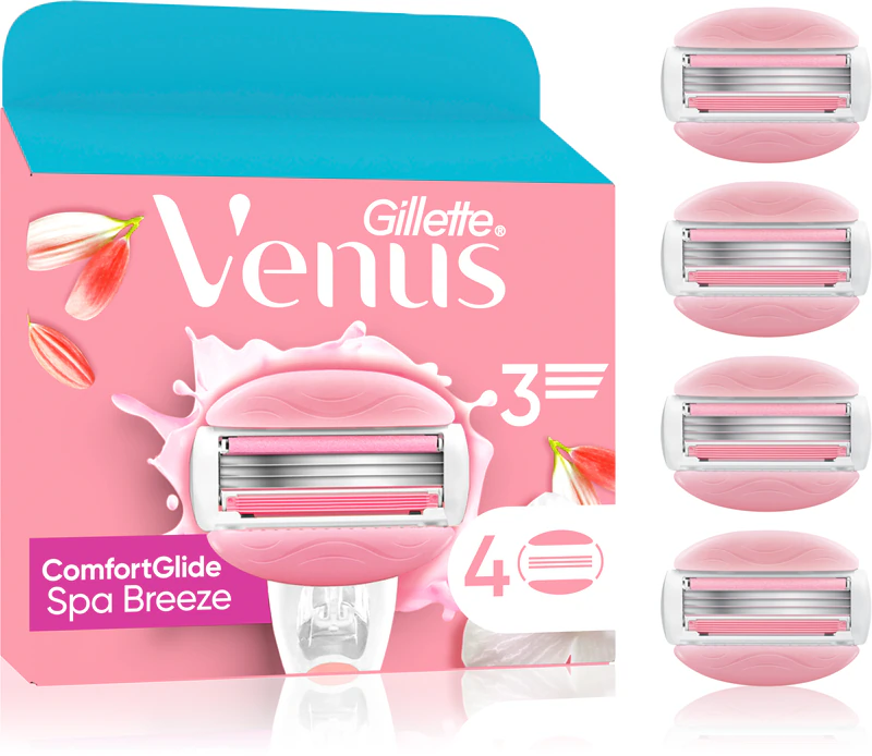 Gillette Venus Comfort Systemklingen Spa Breeze 4 Stück
