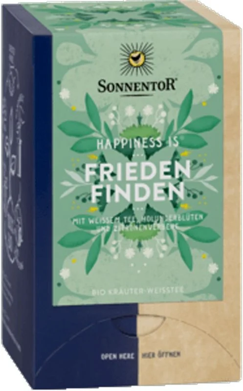 SONNENTOR Happiness is Frieden find Tee BIO 18 Stück SONNENTOR Happiness is Frieden find Tee BIO 18 Stück