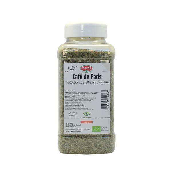 MORGA Gewürz Café de Paris Bio Ds 600g MORGA Gewürz Café de Paris Bio Ds 600g