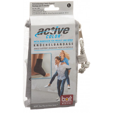 Bort ActiveColor Knöchelbandage XL +25cm schwarz Bort ActiveColor Knöchelbandage XL +25cm schwarz