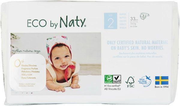 NATY Windel Mini Nr2 3-6kg 33 Stück